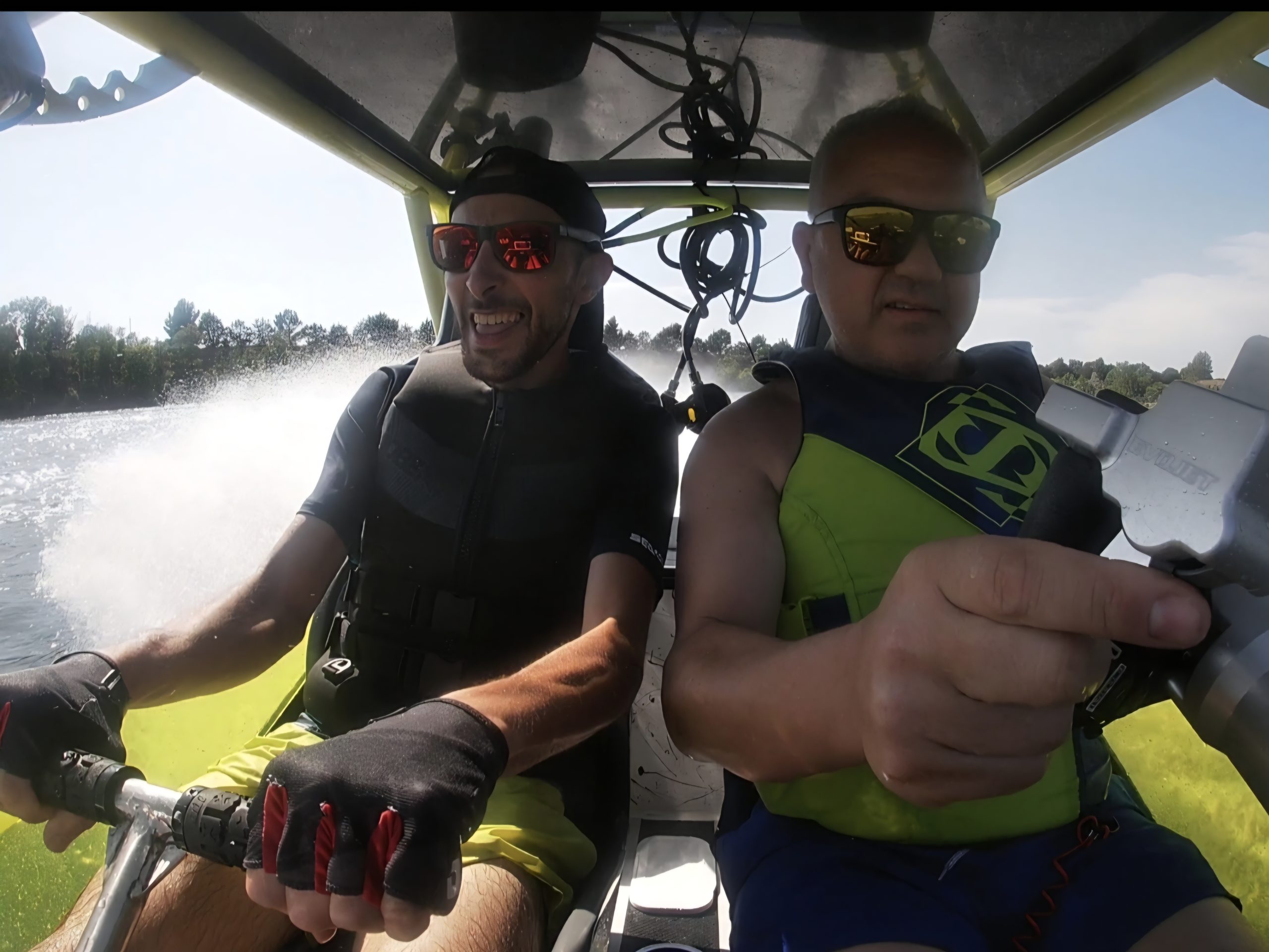 Jet Boat essai navigation